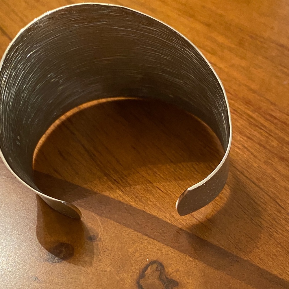 925 Silver Cuff Bracelet - Picture 2 of 4